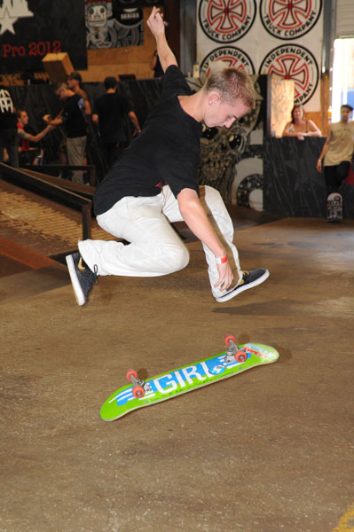 Game of SKATE 2012 at SPoT: Joey Hulett is in